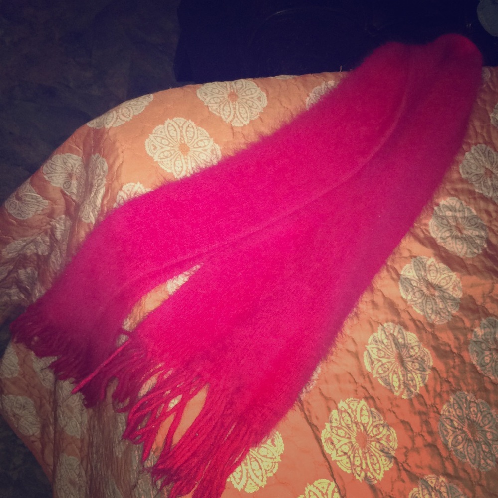 Pink Scarf